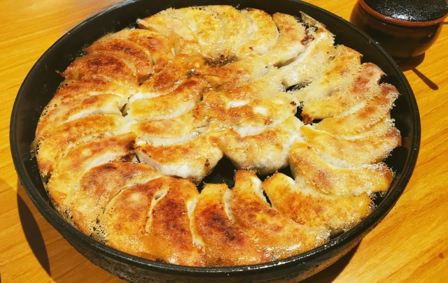 鉄鍋餃子の写真